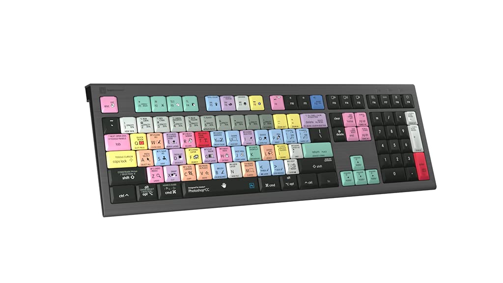 Amazon | Logickeyboard Adobe Photoshop CC用デザイン macOS Amazon | Logickeyboard Adobe Photoshop CC用デザイン macOS